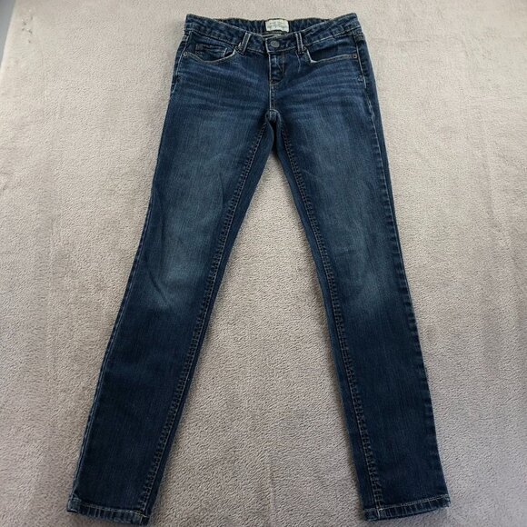 2 Aeropostale Womens Jeans Size 1/2 Lot Of Two Short Ashley Ultra Skinny Blue - Picture 10 of 16